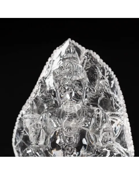 Statua Ganesh Quarzo (540g)