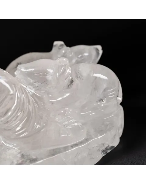 Statua Ganesh Quarzo (3750g)