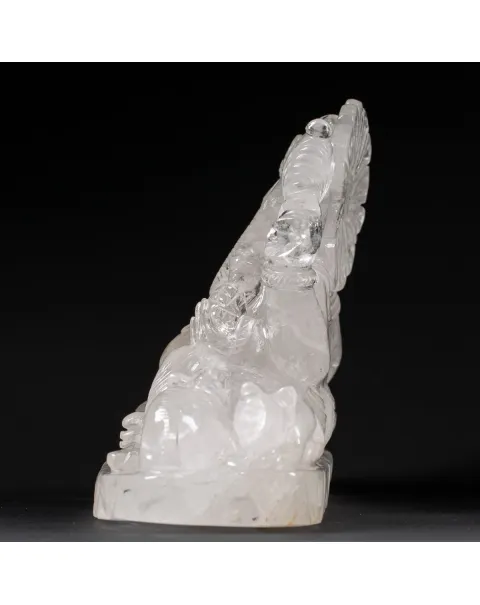 Statua Ganesh Quarzo (3750g)