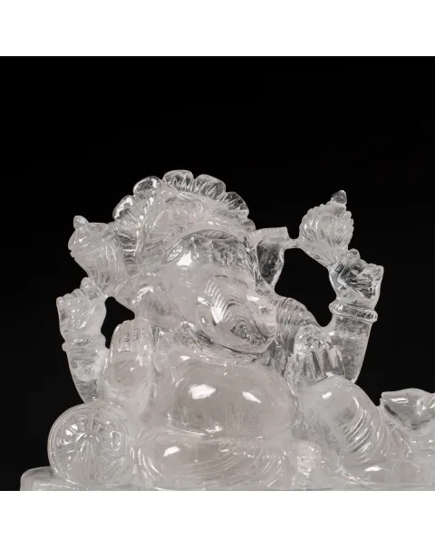 Statua Ganesh Quarzo (3750g)