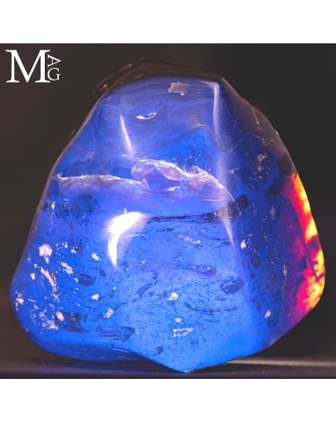 Ambra Blue: Resina tropicale fossilizzata