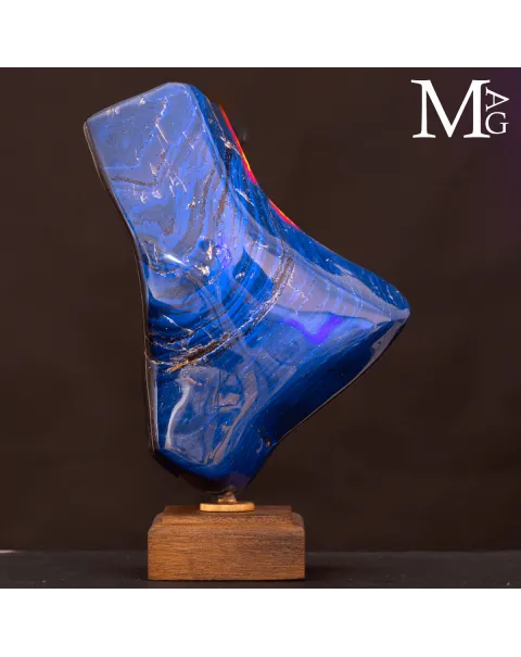 Ambra Blue di Sumatra - I Colori delle fluorescenze.
