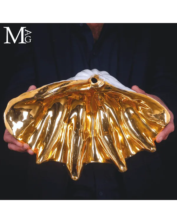 Tridacna in Ceramica – Oggetto Decorativo vintag...