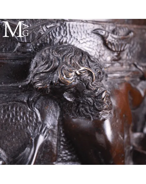 Coppe in Bronzo Scene Mitologiche - Ispirazione Pompeiana.