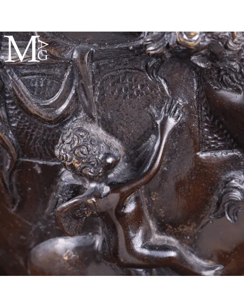 Coppe in Bronzo Scene Mitologiche - Ispirazione Pompeiana.