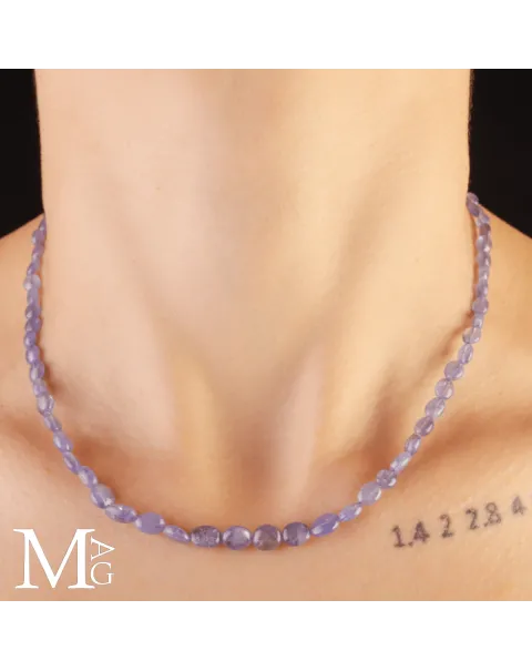 Collier in Tanzanite