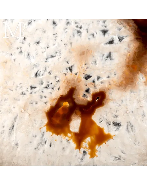 Fetta di Agata Naturale – Sezione da Geode.