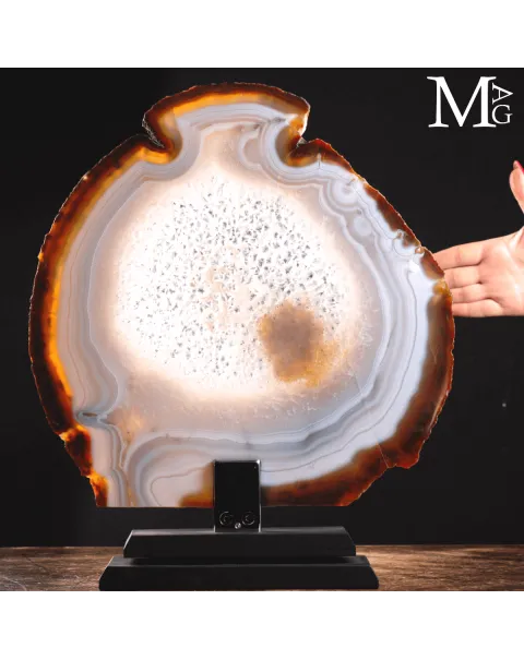 Fetta di Agata Naturale – Luce e Armonia