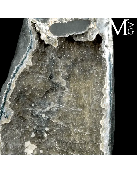 Grande Geode di Ametista Grigia