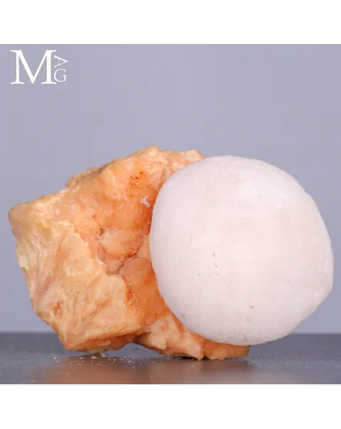 Campione di Mesolite e Stilbite dell’India