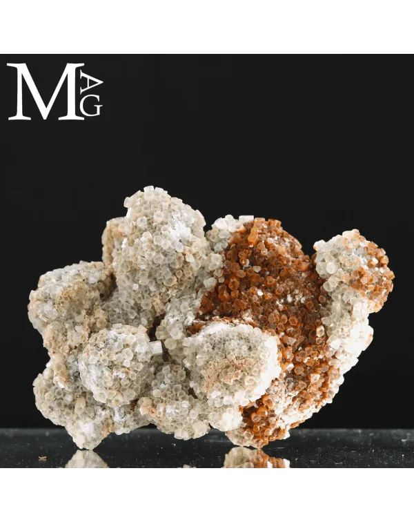 Aragonite – Aggregato di Cristalli Pseudoesagona...