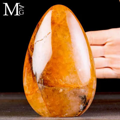 Quarzo Ematoide del Madagascar – Golden Healer