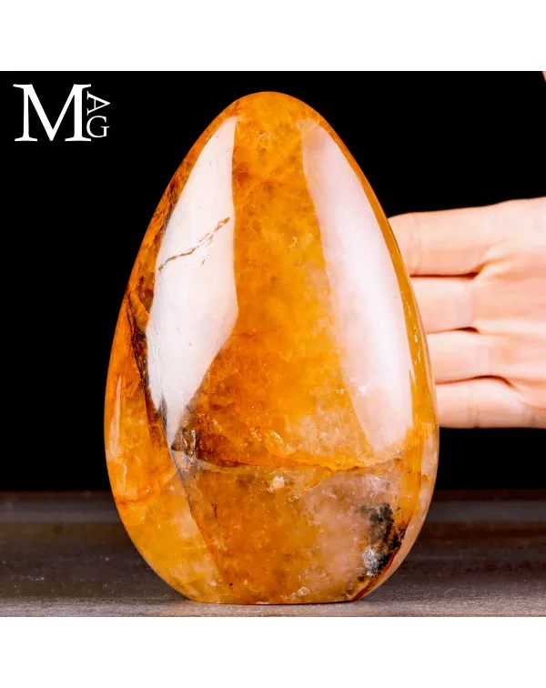 Quarzo Ematoide del Madagascar – Golden Healer