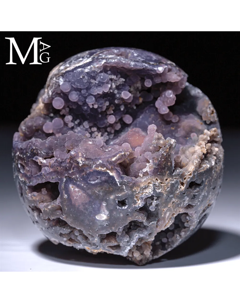 Sfera in Grape Agate - Indonesia