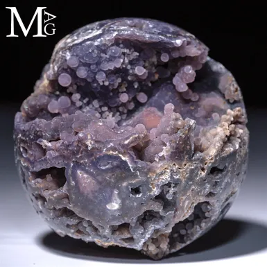 Sfera in Grape Agate - Indonesia