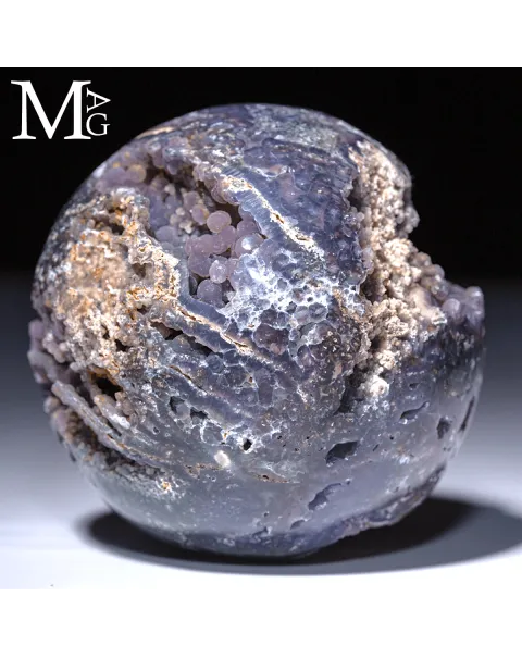 Sfera in Grape Agate - Indonesia