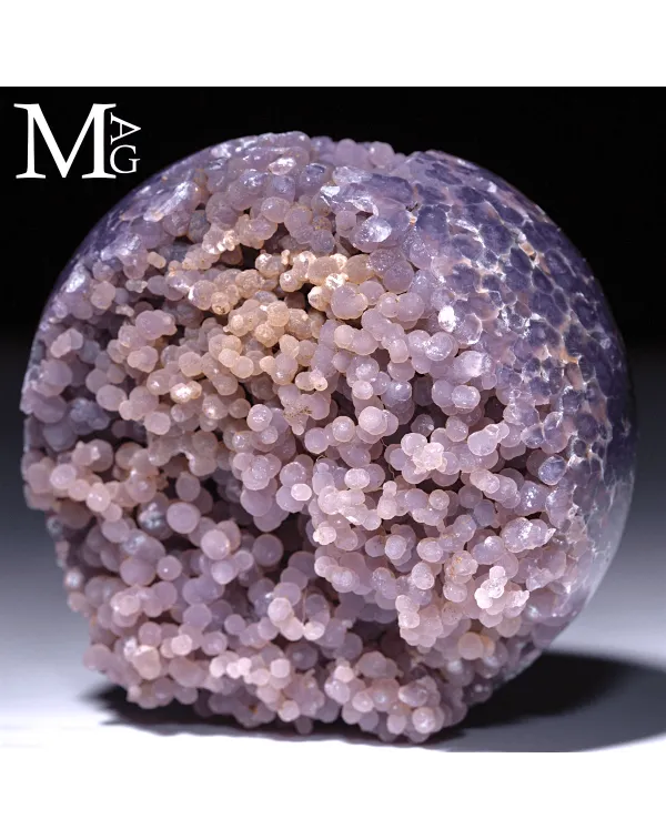 Sfera in Grape Agate dell’Indonesia