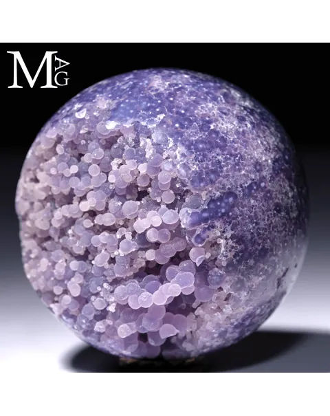 Sfera in Grape Agate - Calcedonio Botrioidale di Sulawesi.