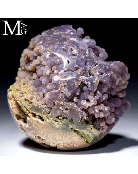 Sfera in Grape Agate - Un piccolo universo di globi.