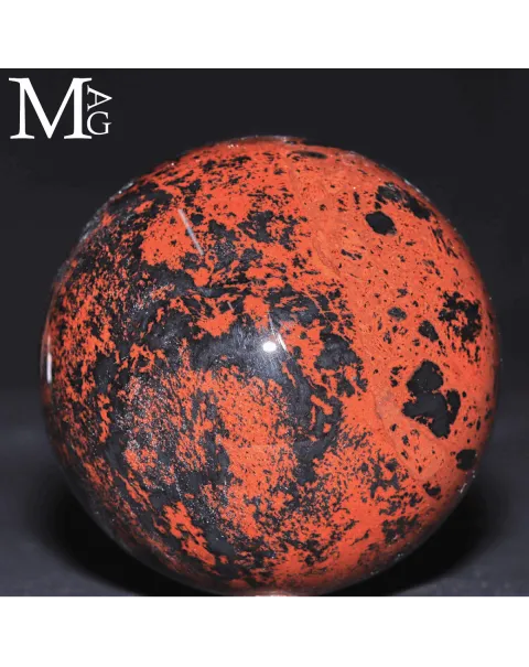 Sfera in Ossidiana Mogano - Messico.