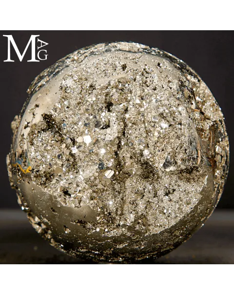 Sfera in Pirite Naturale del Perù.