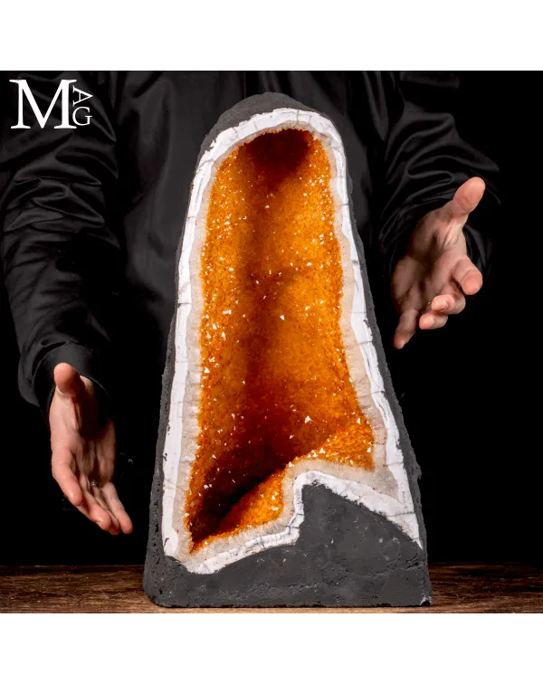 Geode di Citrino – Elemento Decorativo.
