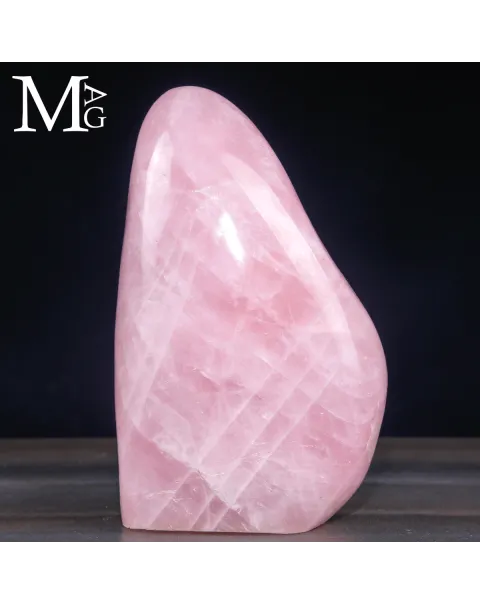 Quarzo Rosa del Madagascar - forma libera