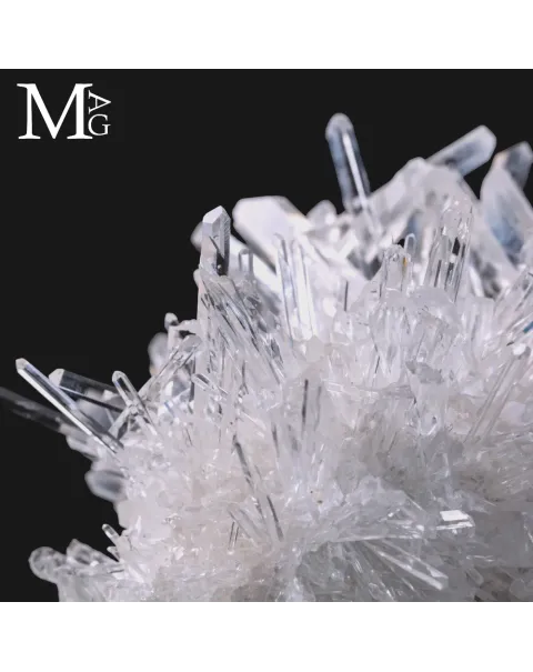 Drusa di Quarzo Aghiforme di Qualità Superiore – Santander, Colombia