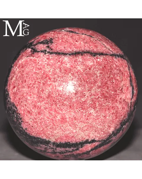 Rodonite – Sfera levigata, Madagascar