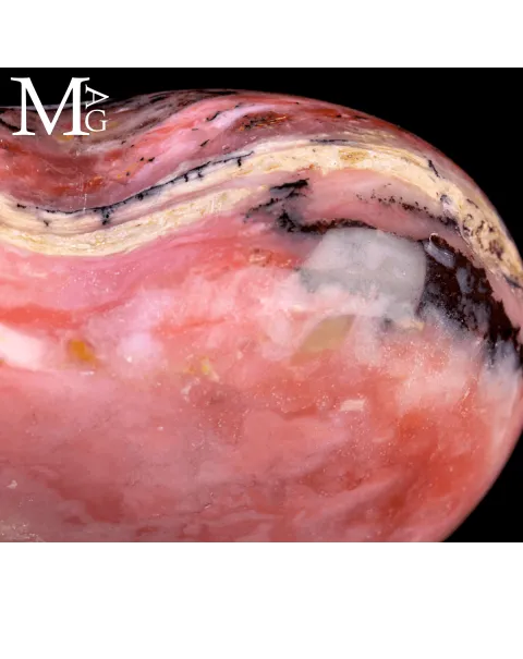 Cuore in Rodonite Rosa – Perù