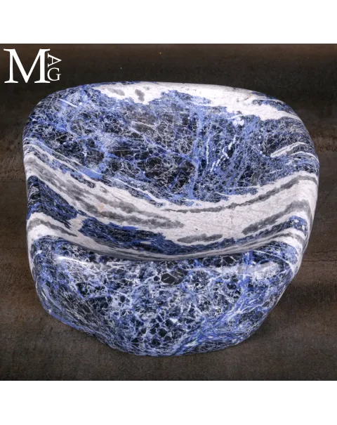 Vasca in Sodalite del Brasile