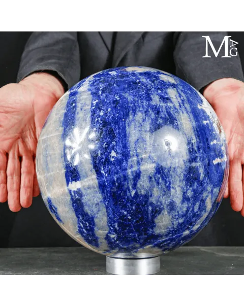 Sfera in Sodalite del Brasile - Il Pianeta Blu