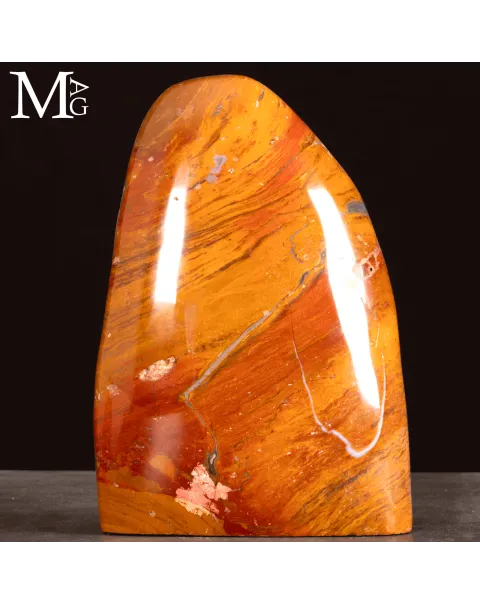 Diaspro Rosso-Arancio Agatizzato.