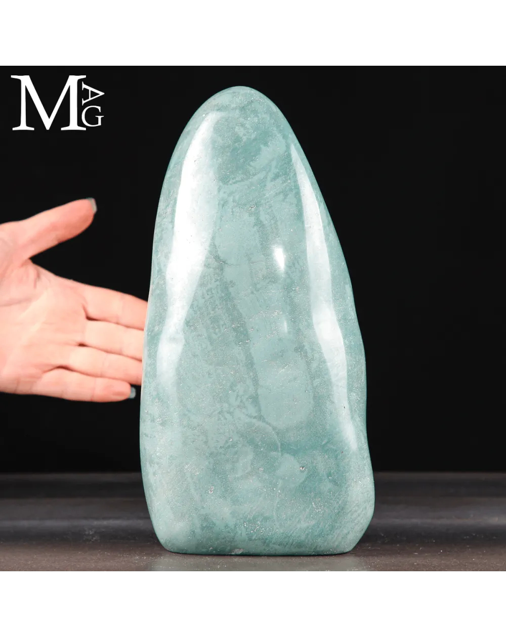 Diaspro verde Menta del Madagascar.