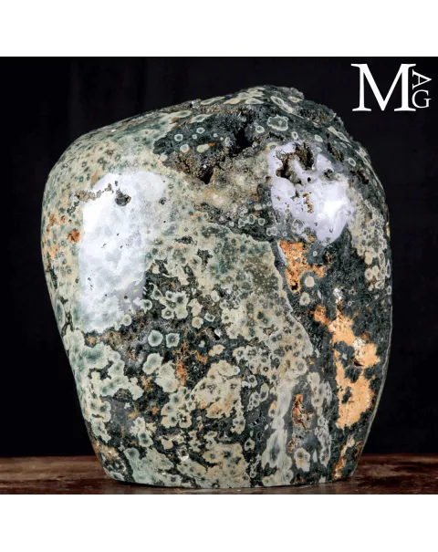 Ocean Jasper – Grande diaspro oceanico orbiculare della 4ª vena