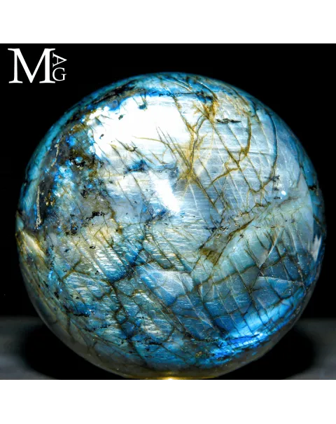 Sfera in Labradorite del Madagascar