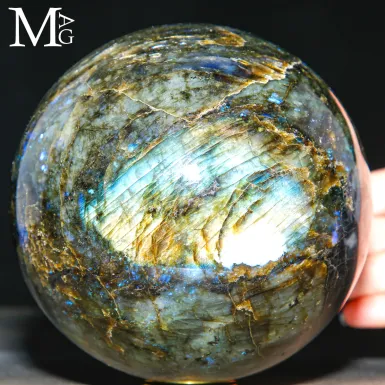 Sfera di Labradorite - Mistero e Magia