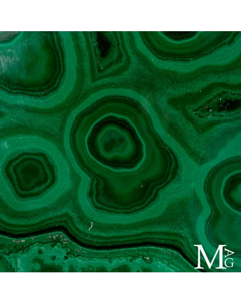 Malachite a Struttura Orbitale.