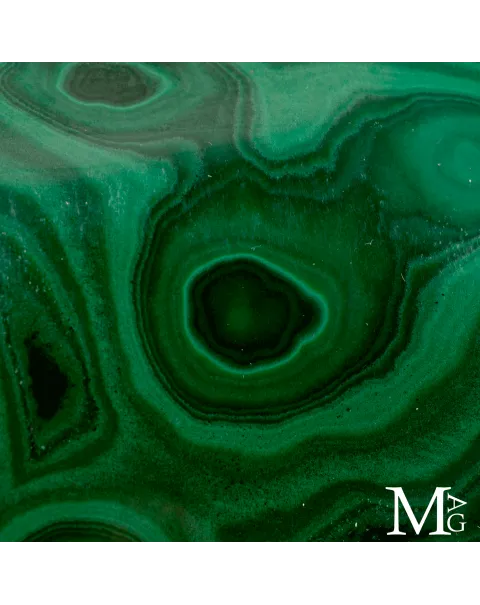 Malachite a Struttura Orbitale.