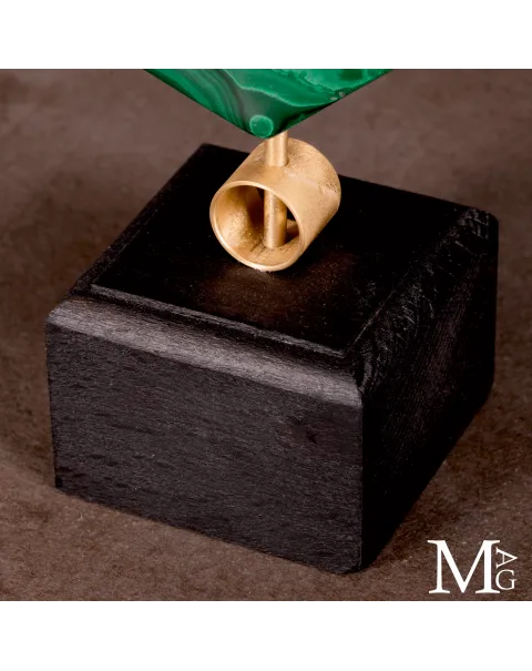 Malachite a Struttura Orbitale.