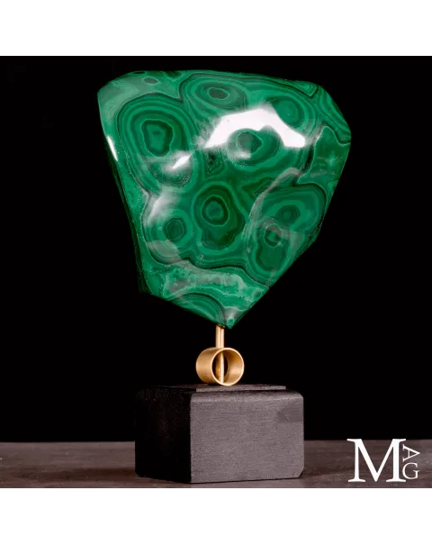 Malachite a Struttura Orbitale.