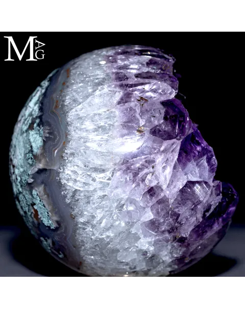Sfera in Ametista - Drusa Naturale.