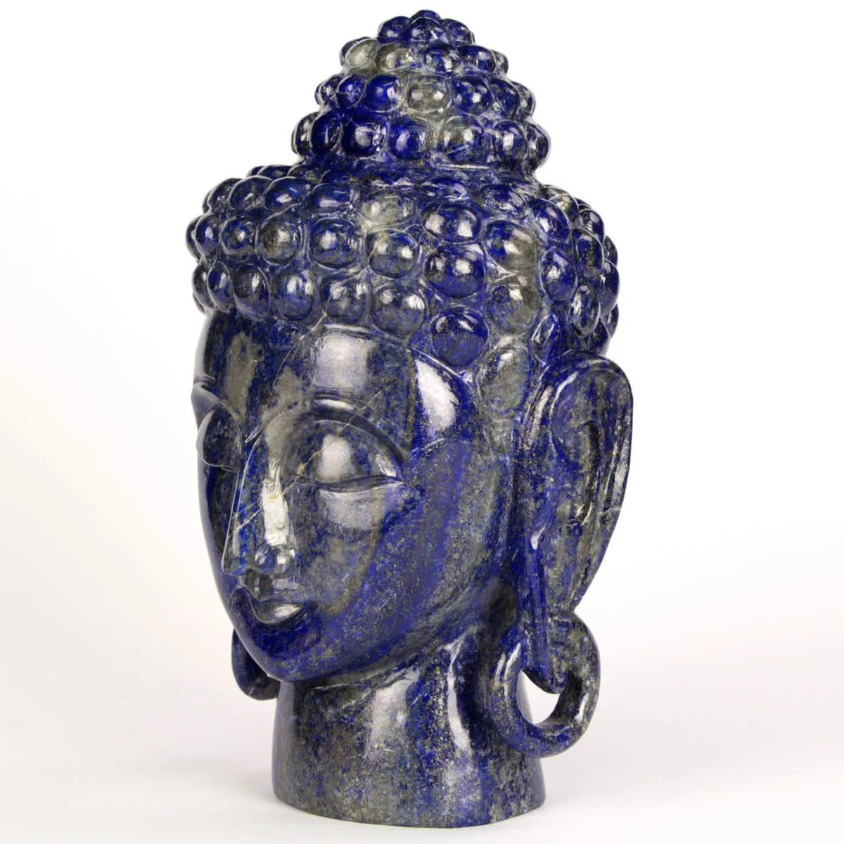 Testa di Buddha in Lapislazzuli