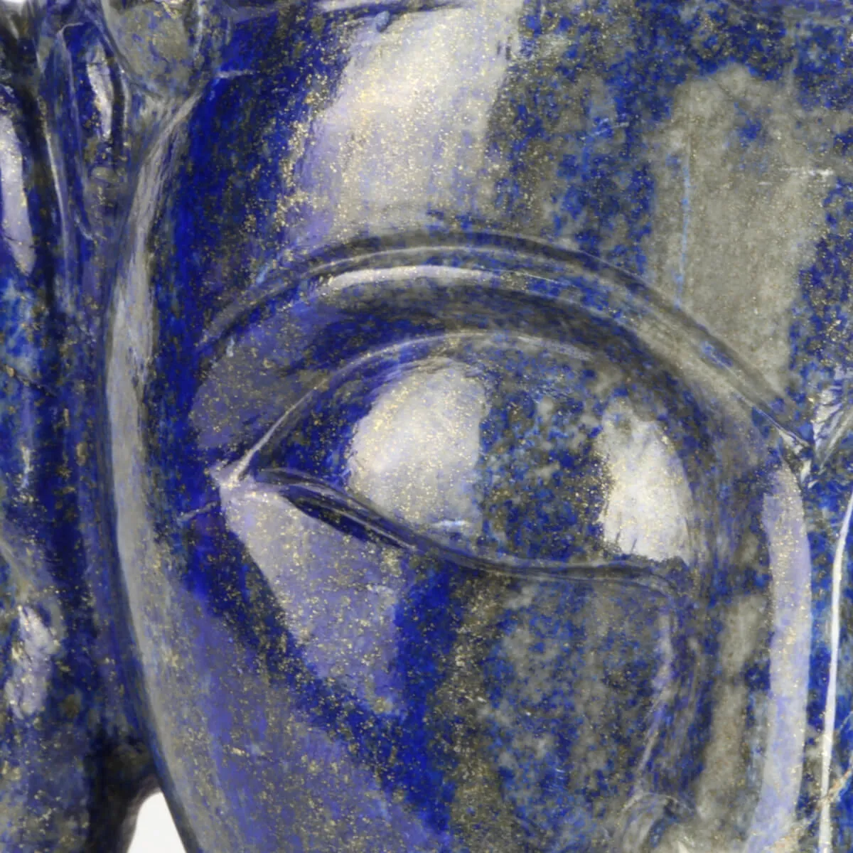 Testa di Buddha in Lapislazzuli