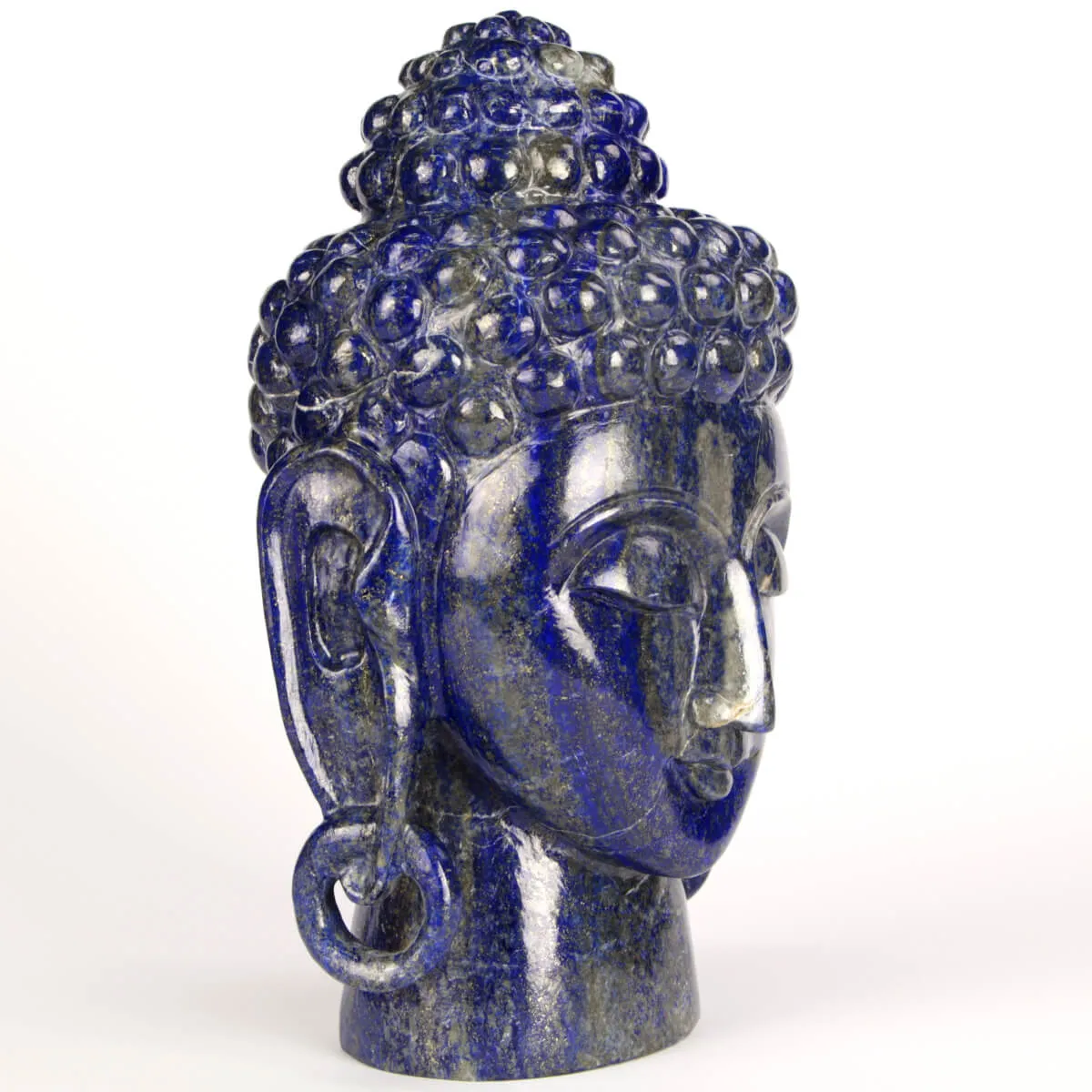 Testa di Buddha in Lapislazzuli