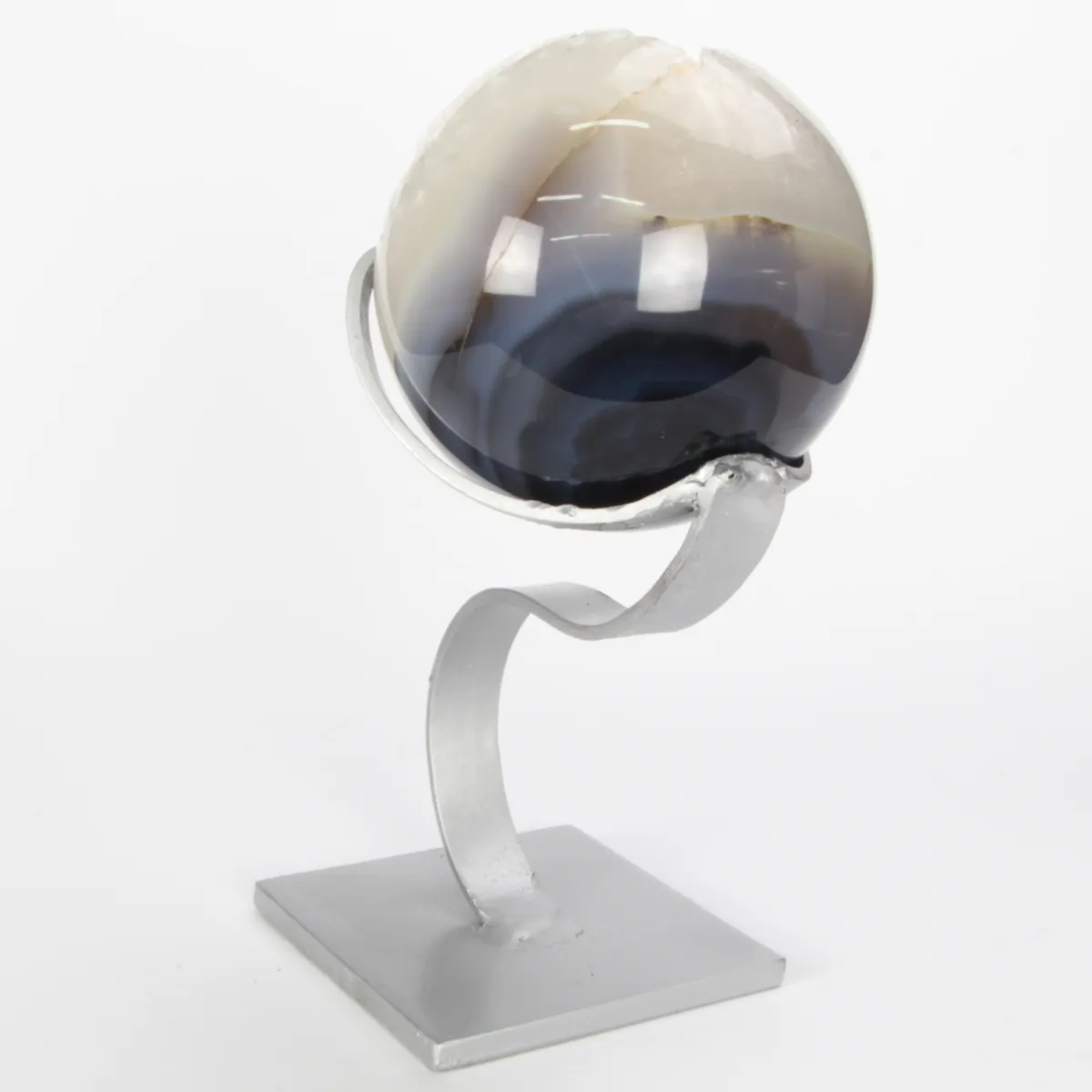 Sfera di Agata e Quarzo