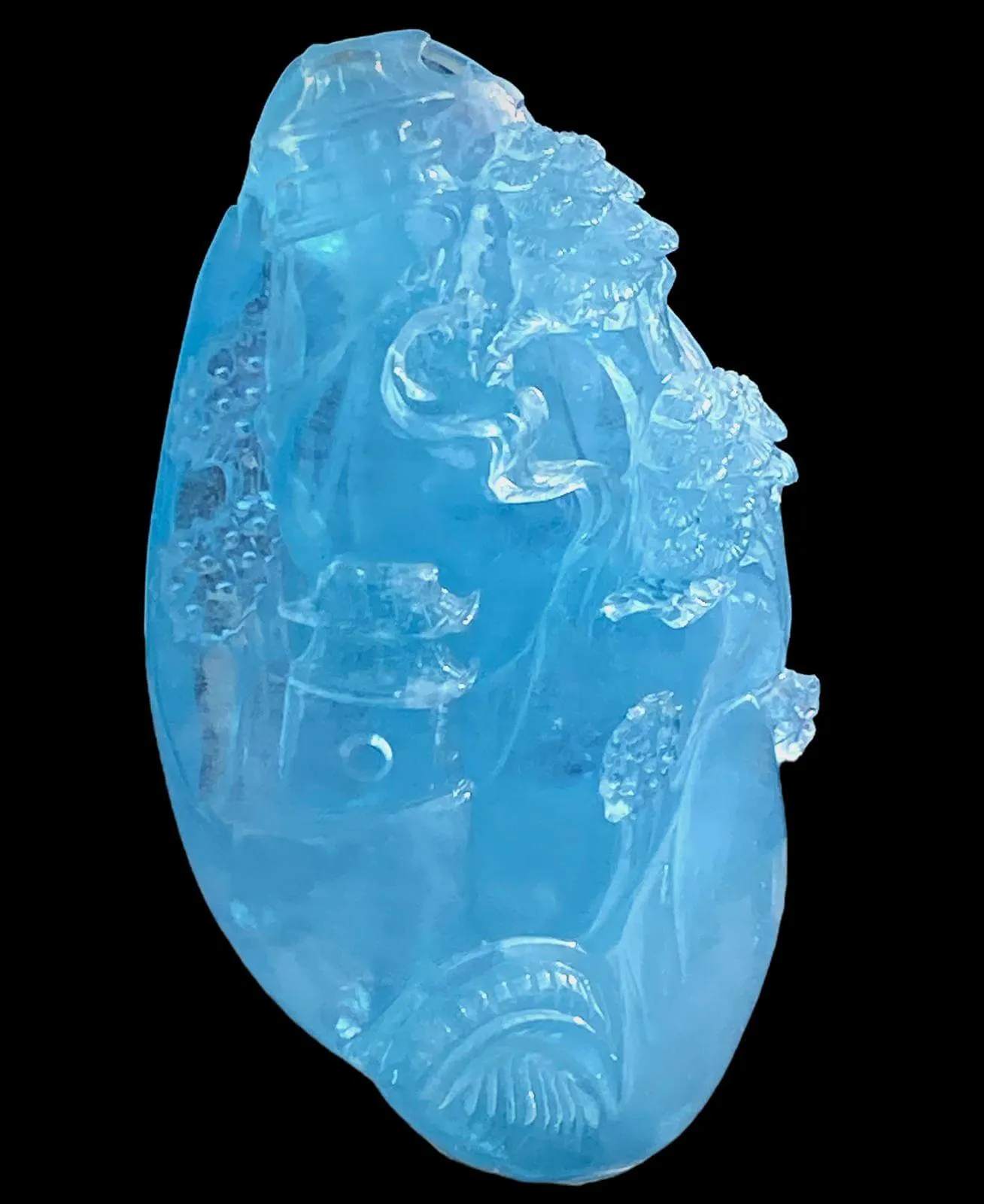 Intaglio in Acquamarina