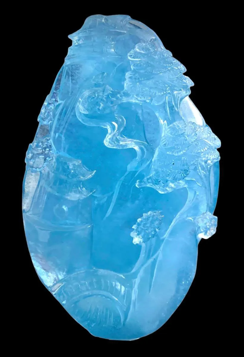 Intaglio in Acquamarina