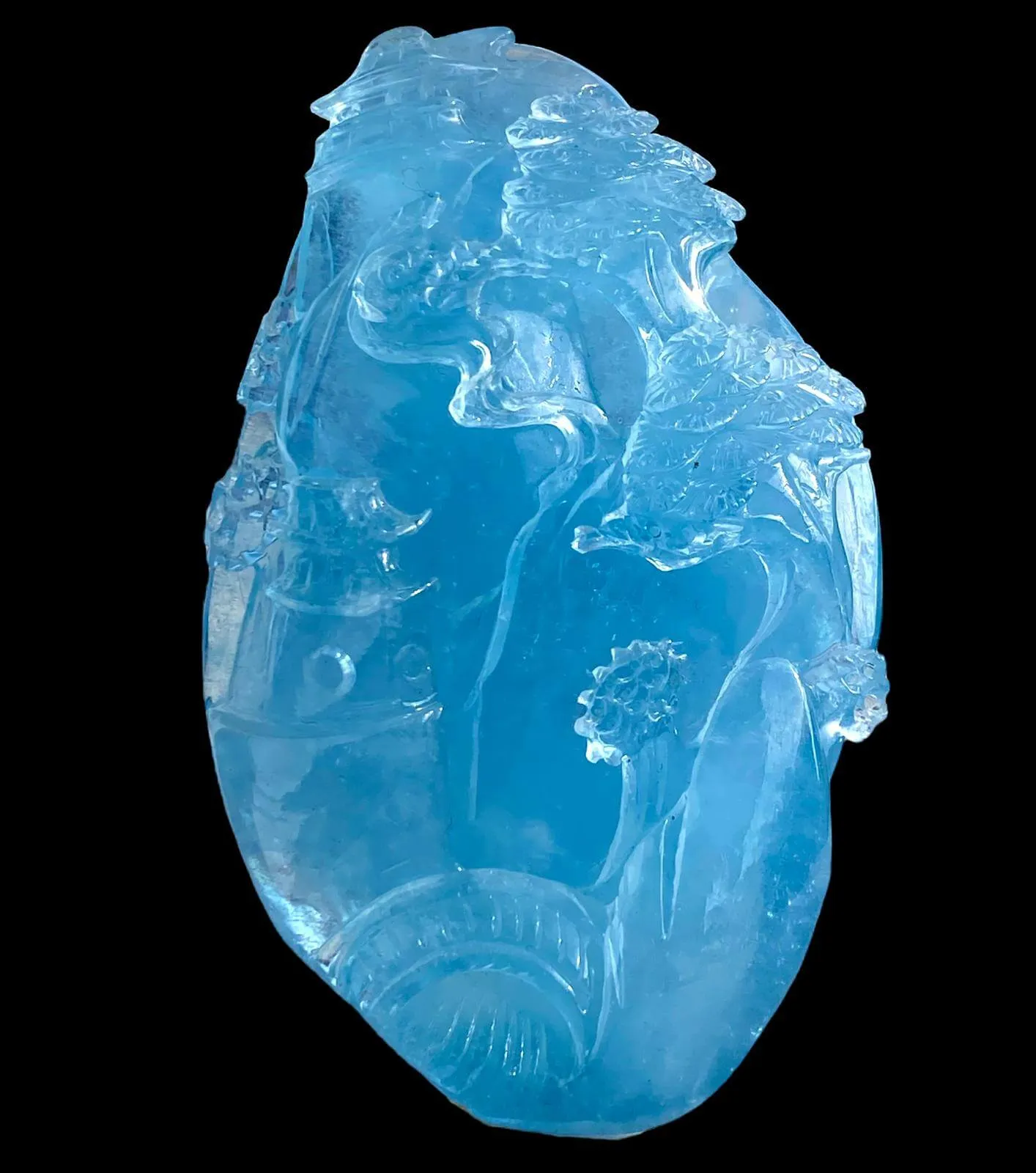 Intaglio in Acquamarina