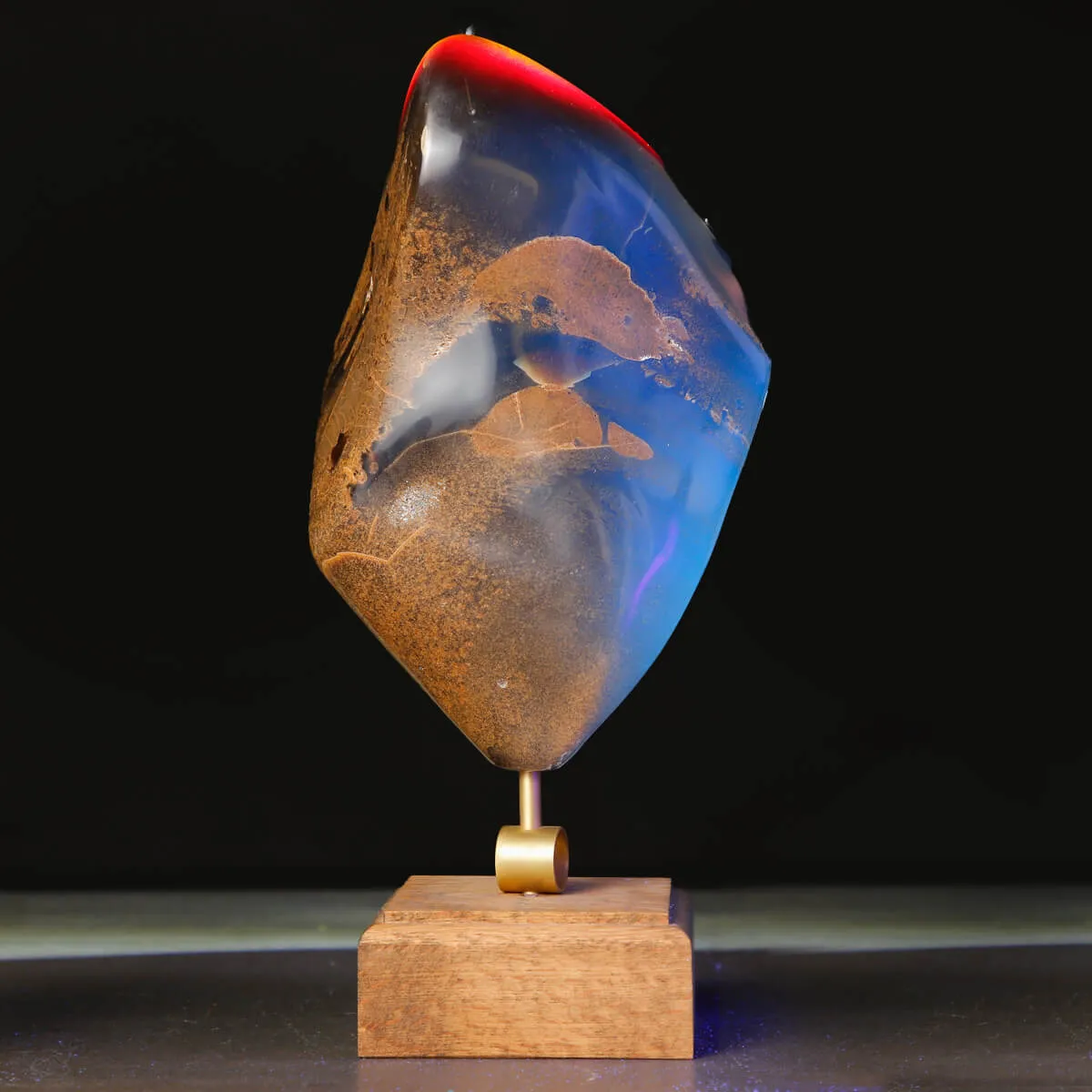Ambra Blue – La luce fossile del Miocene